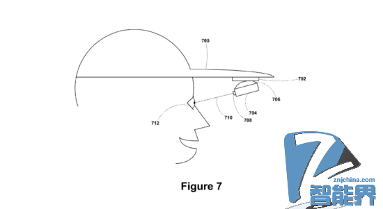谷歌申請(qǐng)帽子版谷歌眼鏡專利