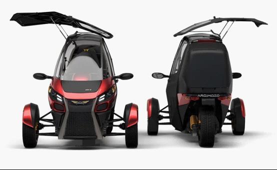 Arcimoto SRK電動(dòng)汽車發(fā)布 汽車/摩托車混合