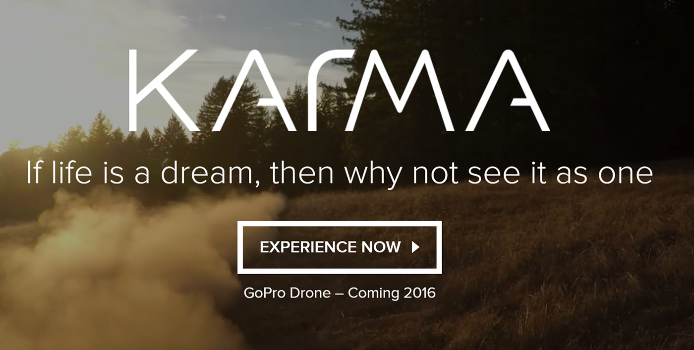 GoPro 的首款航拍機(jī)名字叫「Karma」